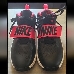 Nike Kids Black and Pink Sneakers